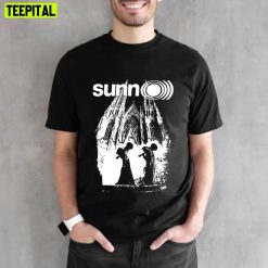 White Art Sunn O Band Unisex T-Shirt