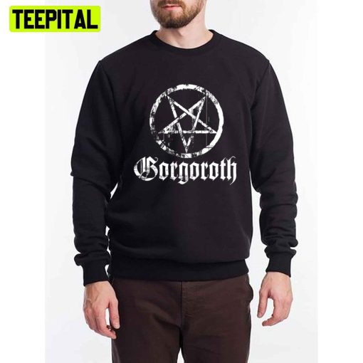 White Logo Gorgoroth Unisex T-Shirt