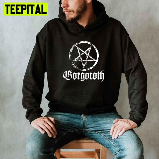 White Logo Gorgoroth Unisex T-Shirt