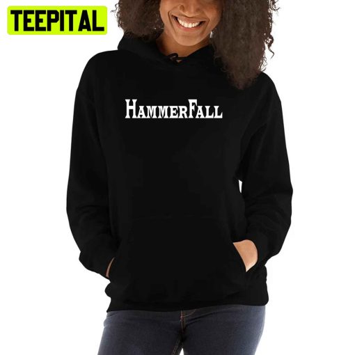 White Logo Hammerfall Unisex T-Shirt