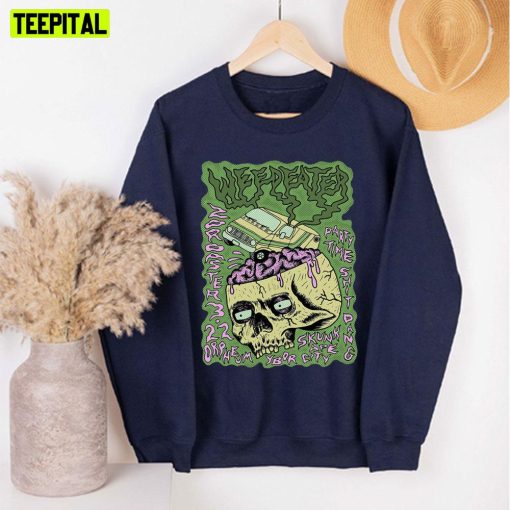 Brain Of Skull Weedeater Unisex Sweatshirt