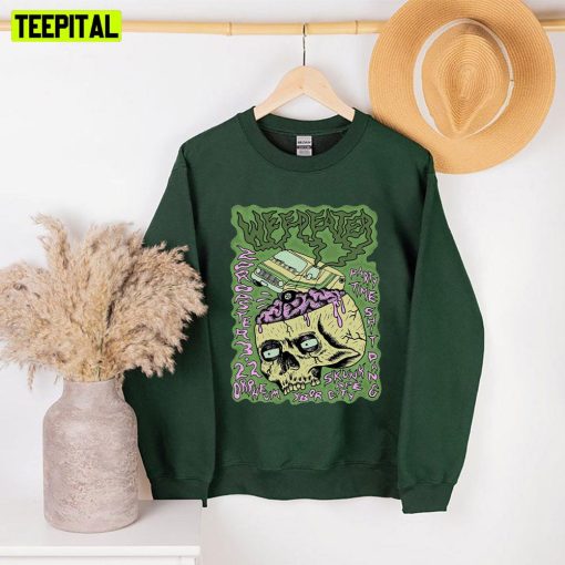 Brain Of Skull Weedeater Unisex Sweatshirt