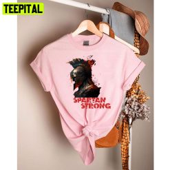 Red Art Spartan Strong Unisex T-Shirt