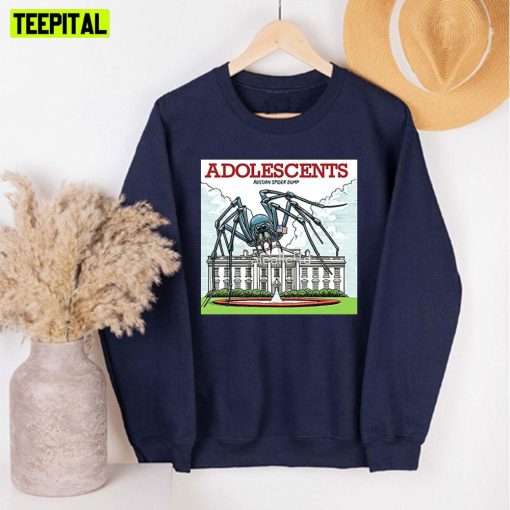 Russian Spider Dump The Adolescents Unisex Sweatshirt