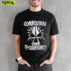 Skull Art Corrosion Of Conformity Unisex T-Shirt