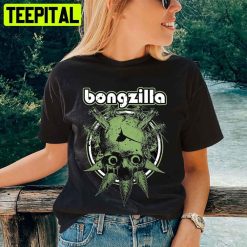 Skull Weed Bongzilla Unisex T-Shirt