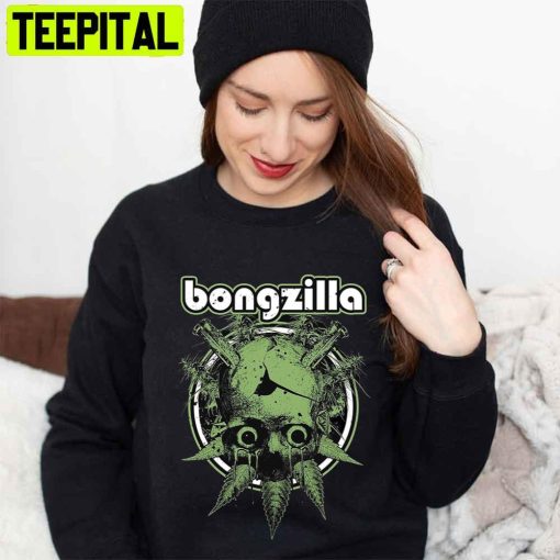 Skull Weed Bongzilla Unisex T-Shirt