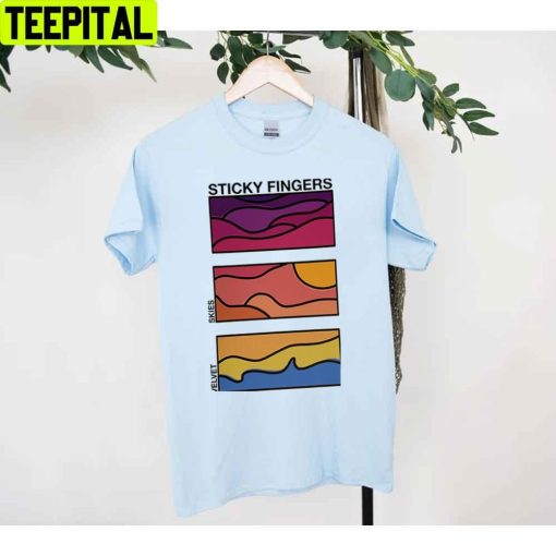 Stifi Velvet Skies Sticky Fingers Unisex T-Shirt