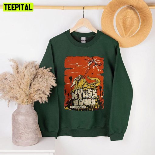 The Giant Sword Monster Graphic Unisex Sweatshirt