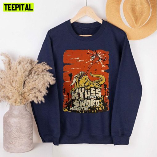 The Giant Sword Monster Graphic Unisex Sweatshirt