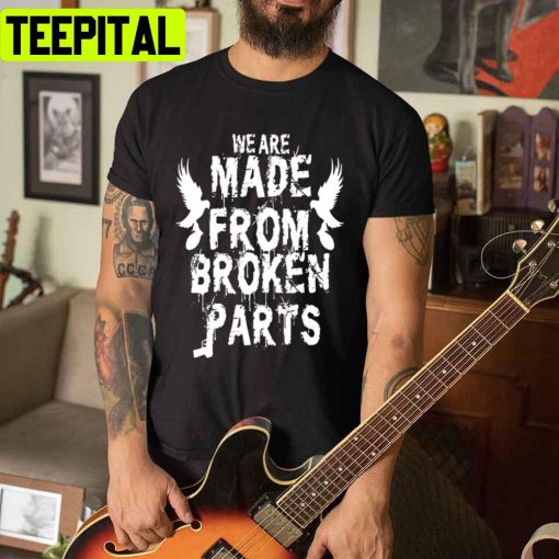 We Are Made From Broken Parts Hollywood Undead Unisex T-Shirt