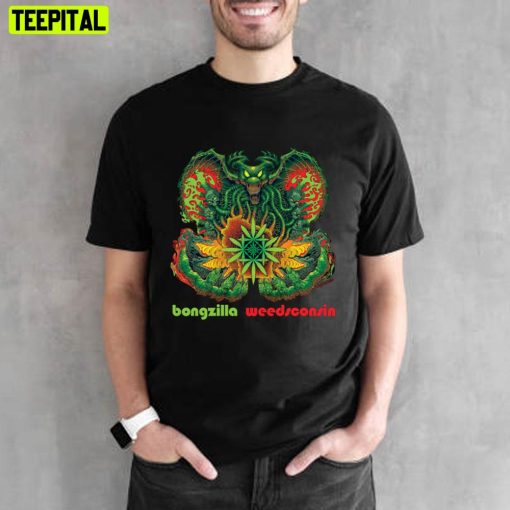 Weedsconsin Bongzilla Unisex T-Shirt