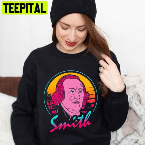 Adam Smith 80s Retro Vintage Unisex T-Shirt