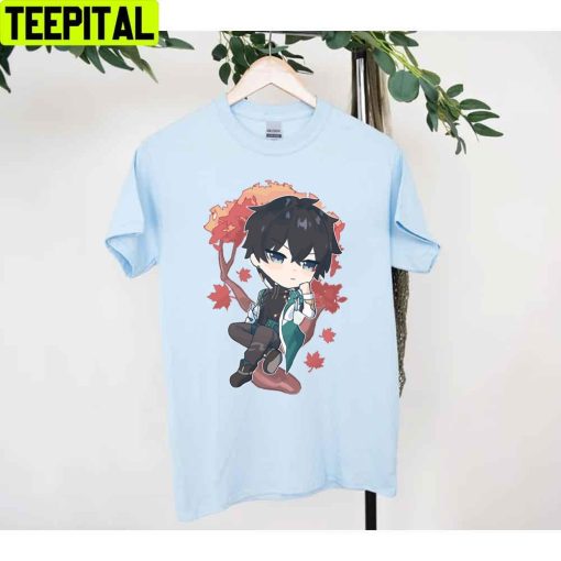 Chibi Dan Heng Honkai Star Rail Game Unisex T-Shirt