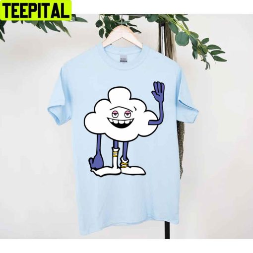 Cloud Guy Trolls Design Unisex T-Shirt