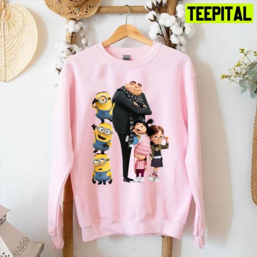 Despicable Me Minions Gru & Girls Unisex T-Shirt