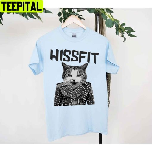 Hissfit Rebel Misfit Kitty Cat Unisex T-Shirt