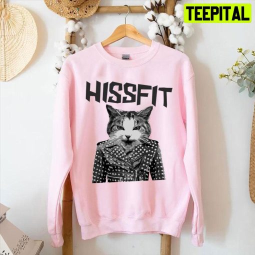 Hissfit Rebel Misfit Kitty Cat Unisex T-Shirt