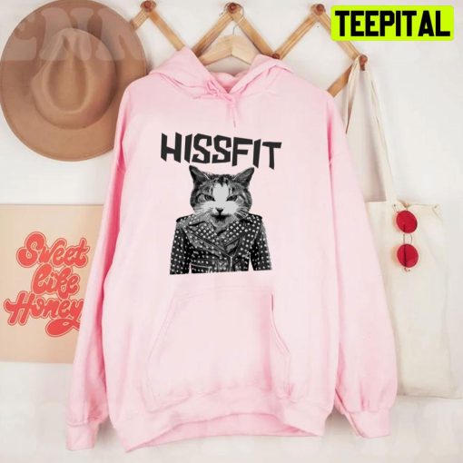 Hissfit Rebel Misfit Kitty Cat Unisex T-Shirt