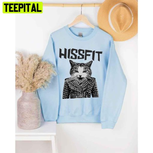 Hissfit Rebel Misfit Kitty Cat Unisex T-Shirt