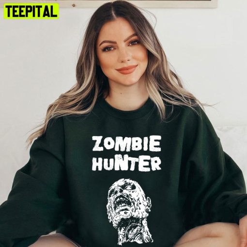 Kids Zombie Hunter Horror Walking Dead Unisex T-Shirt