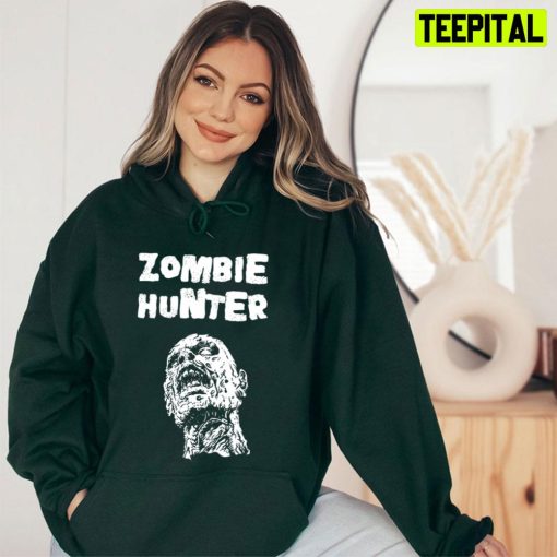 Kids Zombie Hunter Horror Walking Dead Unisex T-Shirt