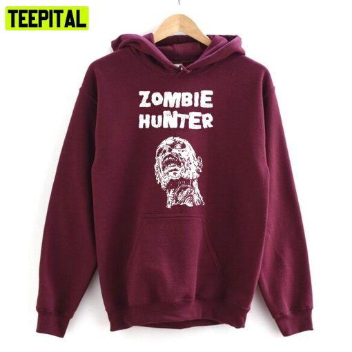 Kids Zombie Hunter Horror Walking Dead Unisex T-Shirt