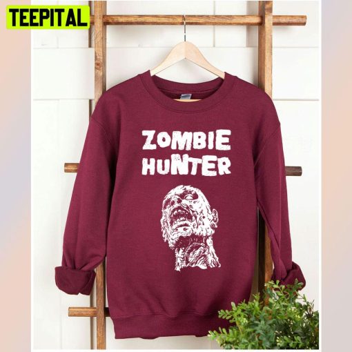 Kids Zombie Hunter Horror Walking Dead Unisex T-Shirt