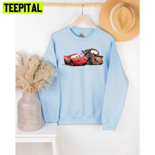 Lightning Mcqueen And Tow Mater Disney Unisex T-Shirt