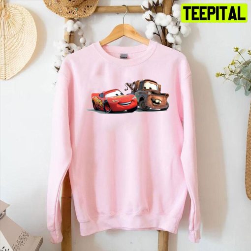 Lightning Mcqueen And Tow Mater Disney Unisex T-Shirt