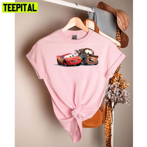 Lightning Mcqueen And Tow Mater Disney Unisex T-Shirt