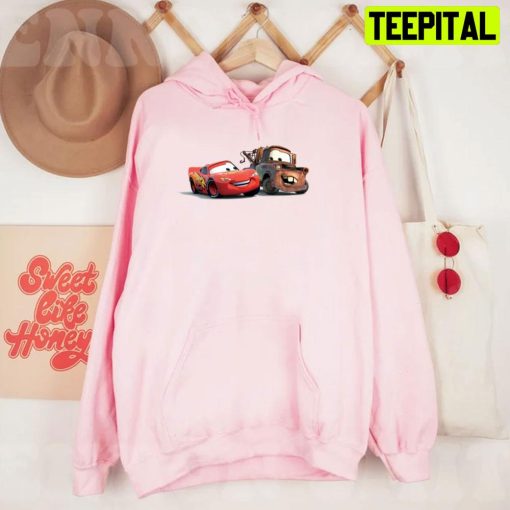 Lightning Mcqueen And Tow Mater Disney Unisex T-Shirt