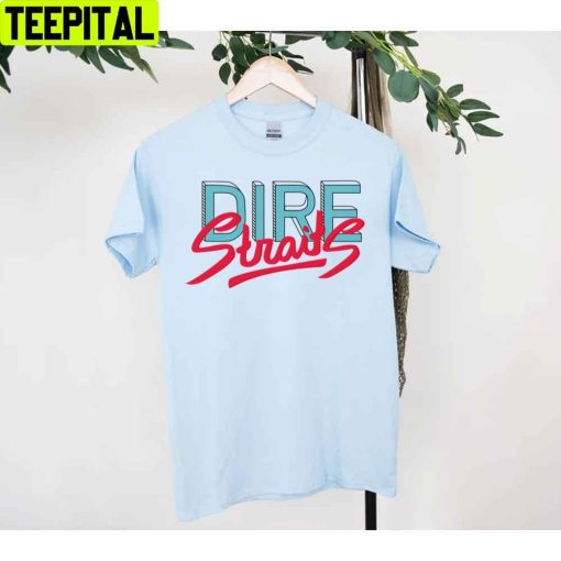 Logo Du Groupe Dire Straits Unisex T-Shirt