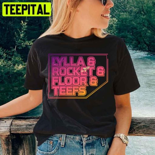 Lylia And Rocket Floor Teefs Unisex T-Shirt