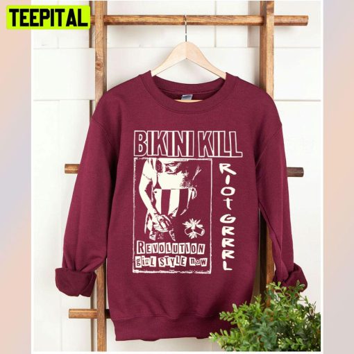 Mens Bikini Kill For Men White Unisex T-Shirt