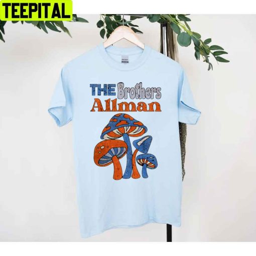 Mushroom The Allman Brothers Vintage Unisex T-Shirt