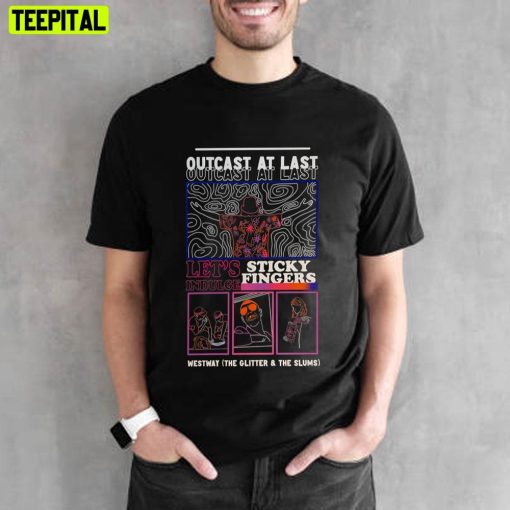 Outcast At Last S Westway (The Glitter & The Slums) Unisex T-Shirt