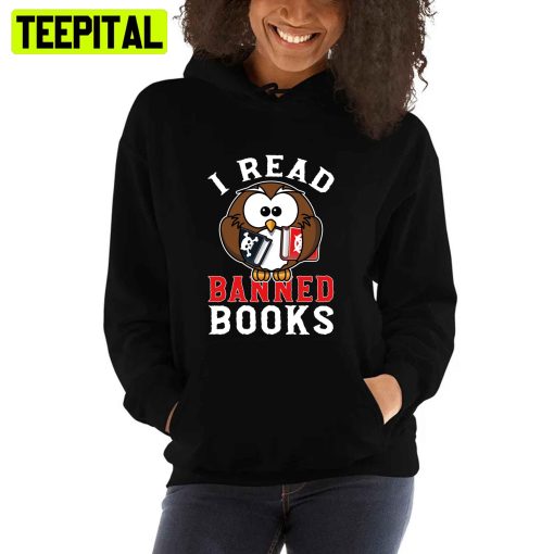 Owl I Read Banned Books Unisex T-Shirt