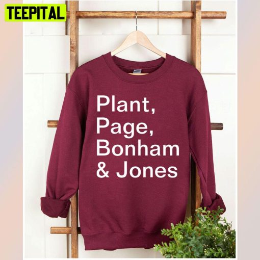 Plant Page Bonham Jones Unisex T-Shirt