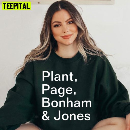 Plant Page Bonham Jones Unisex T-Shirt