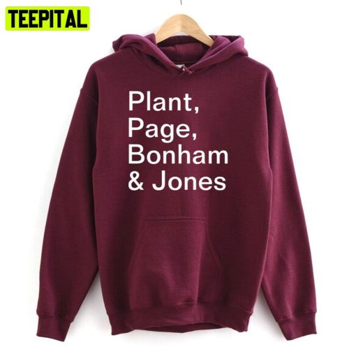 Plant Page Bonham Jones Unisex T-Shirt