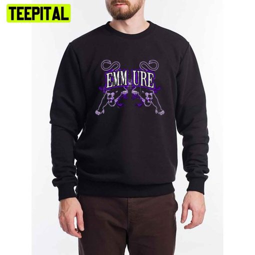 Purple Logo Emmure Band Unisex T-Shirt