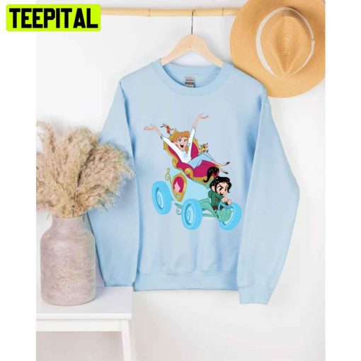 Ralph Breaks The Internet Vanellope & Cinderella Unisex T-Shirt