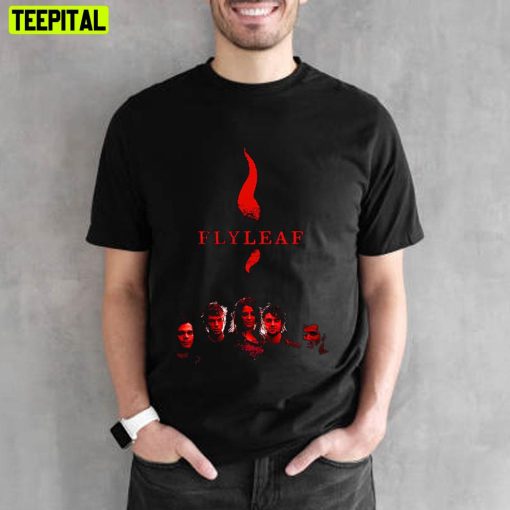 Red Members Art Flyleaf Band Unisex T-Shirt