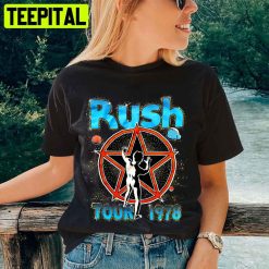 Rush Band Tour 1978 Unisex T-Shirt