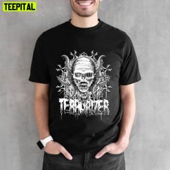 Skull Art Terrorizer Music Band Unisex T-Shirt