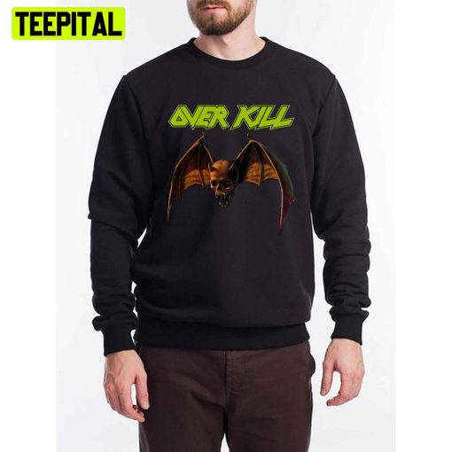 Skull Bat Over Kill Unisex T-Shirt