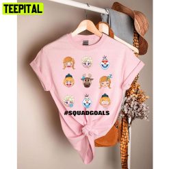 Squadgoals Frozen Emoji Characters Unisex T-Shirt