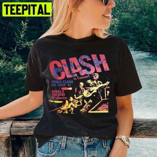 Style Vintage Clash Concert The Clash Unisex T-Shirt