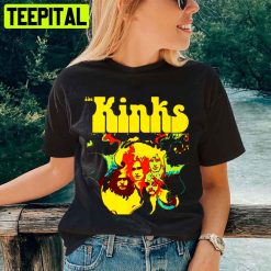 The Kinks Love Rock Band Art Unisex T-Shirt